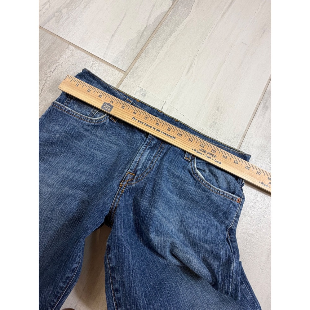 Vintage Y2K Lucky Brand Mid Rise Flare Jeans Medium Wash Blue Size 10/30 - Picture 4 of 9